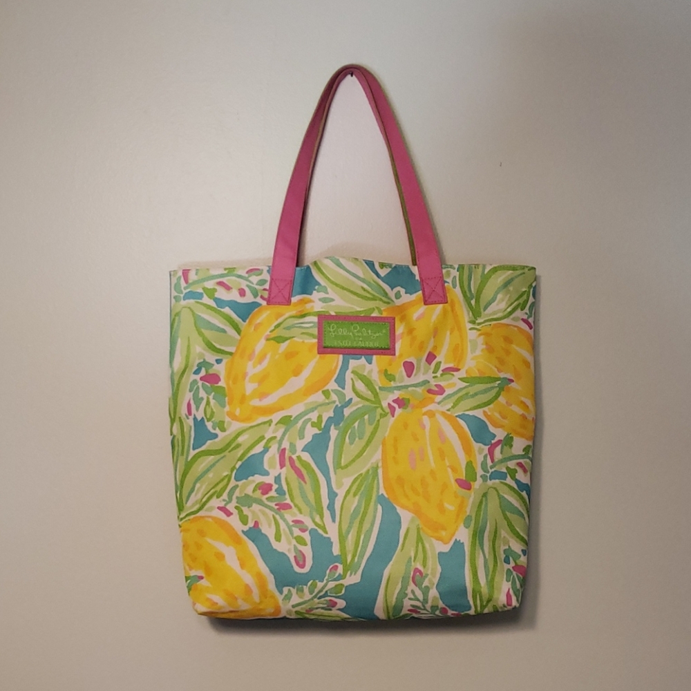 Lilly Pulitzer Tote Beach Bag 14"x13"